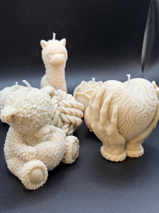 BärenStark - Kürbis-Zimt Duftkerzen