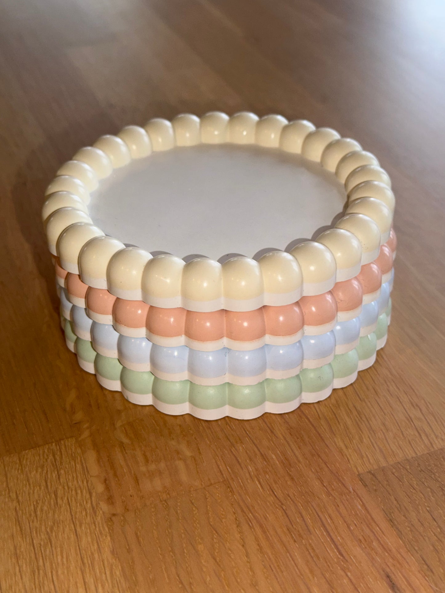 kleine Bubbles Getränkeuntersetzer 10 cm Durchmesser
